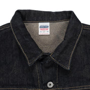 Image showing the IH-526SV - 21oz Selvedge Denim Modified Type III Vest - Indigo which is a Vests described by the following info Iron Heart, Released, Tops, Vests and sold on the IRON HEART GERMANY online store