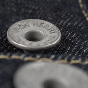 Image showing the IH-526SV - 21oz Selvedge Denim Modified Type III Vest - Indigo which is a Vests described by the following info Iron Heart, Released, Tops, Vests and sold on the IRON HEART GERMANY online store