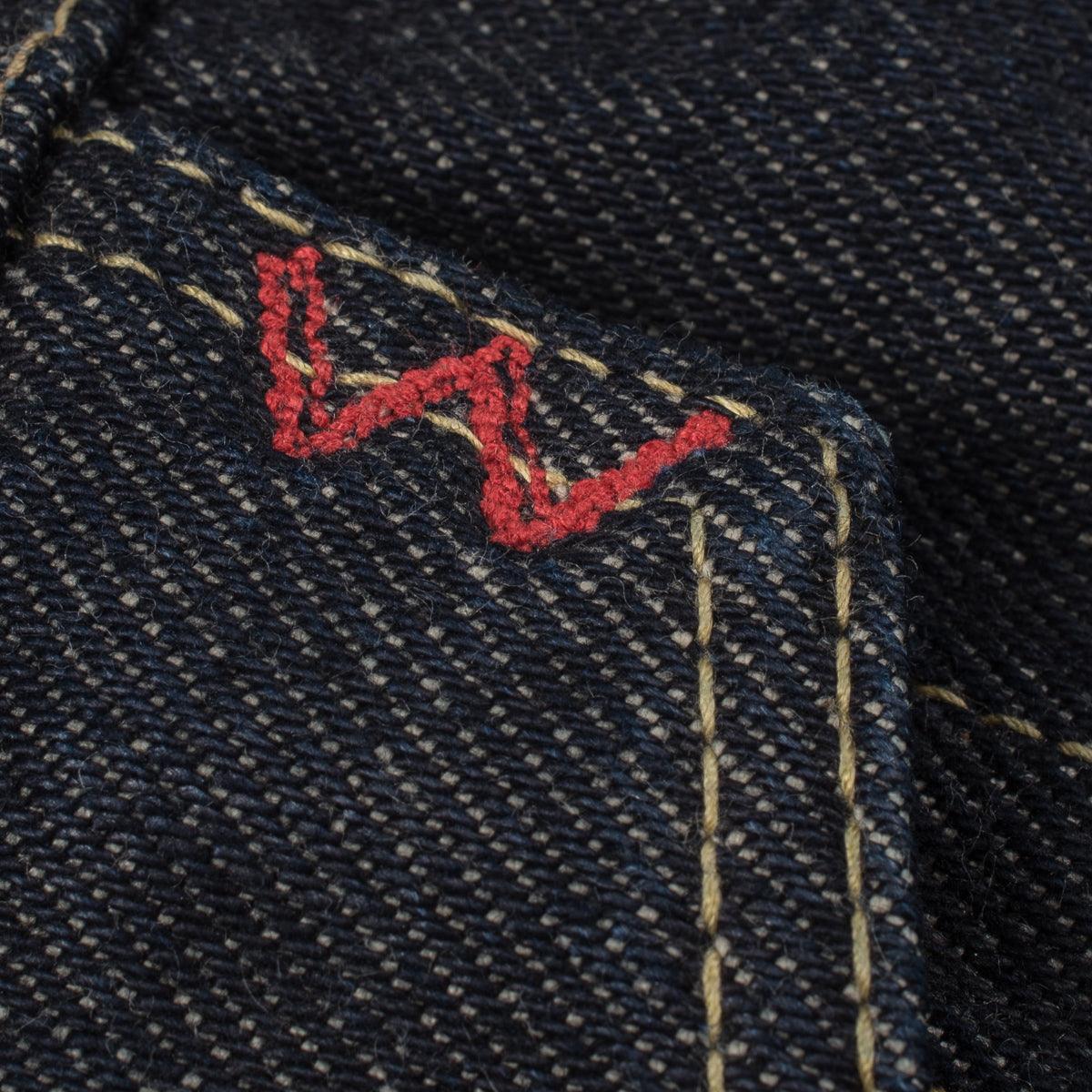 Image showing the IH-526SV - 21oz Selvedge Denim Modified Type III Vest - Indigo which is a Vests described by the following info Iron Heart, Released, Tops, Vests and sold on the IRON HEART GERMANY online store