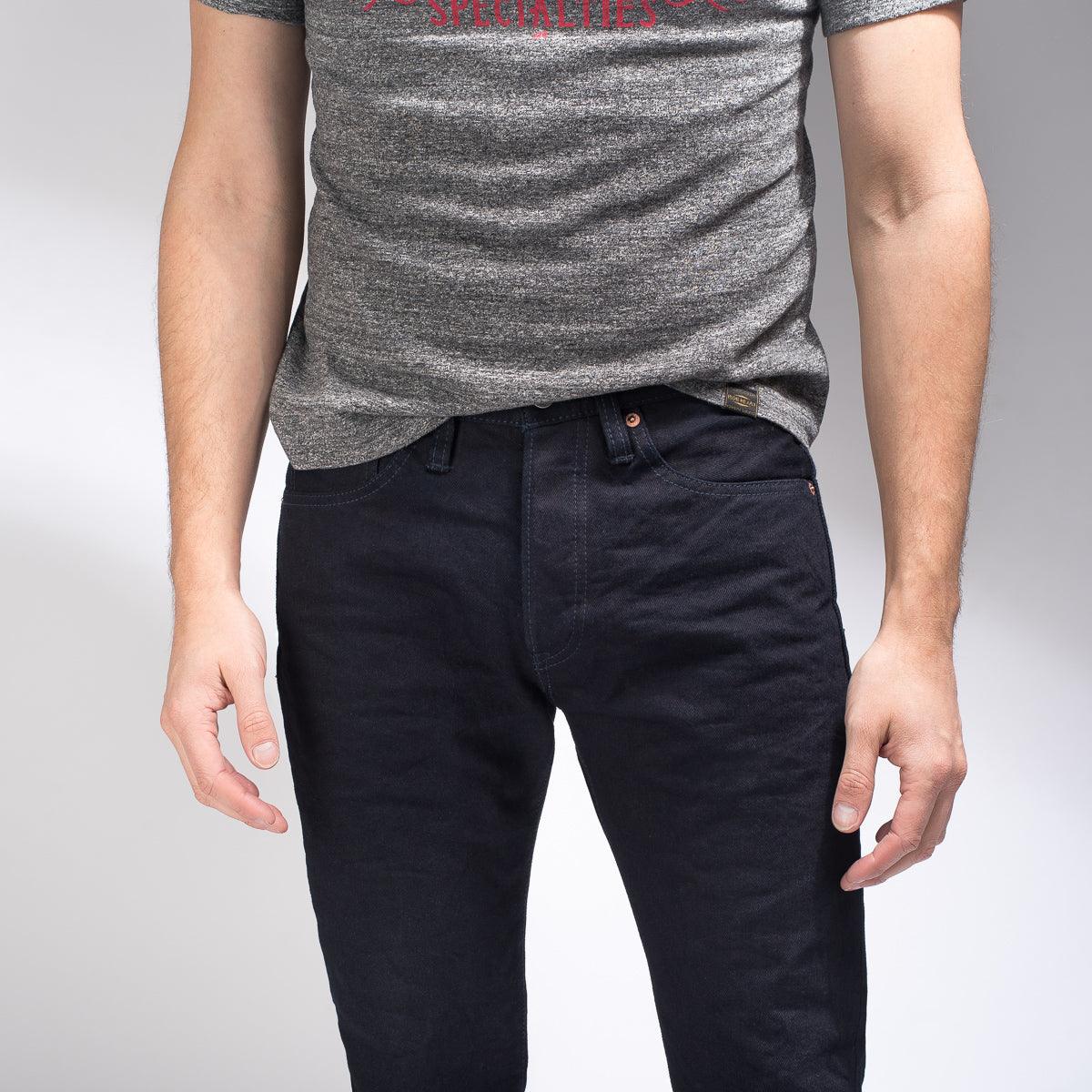 IH-555S-142IB - 14oz Selvedge Denim Super Slim Cut Jeans - Indigo