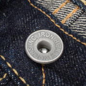 Image showing the IH-634S-18 - 18oz Vintage Selvedge Denim Straight Cut Jeans which is a Jeans described by the following info 634, Bottoms, IHSALE, IHSALE_M23, Iron Heart, Jeans, Released, Straight and sold on the IRON HEART GERMANY online store