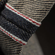 Image showing the IH-634S - 21oz Selvedge Denim Straight Cut Jeans Indigo which is a Jeans described by the following info 634, Back In, Bottoms, Iron Heart, Jeans, Released, Straight and sold on the IRON HEART GERMANY online store