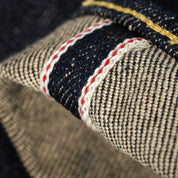 Image showing the IH-777S-21 - 21oz Selvedge Denim Slim Tapered Jeans - Indigo which is a Jeans described by the following info 777, Back In, Bottoms, Iron Heart, Jeans, Released, Tappered and sold on the IRON HEART GERMANY online store