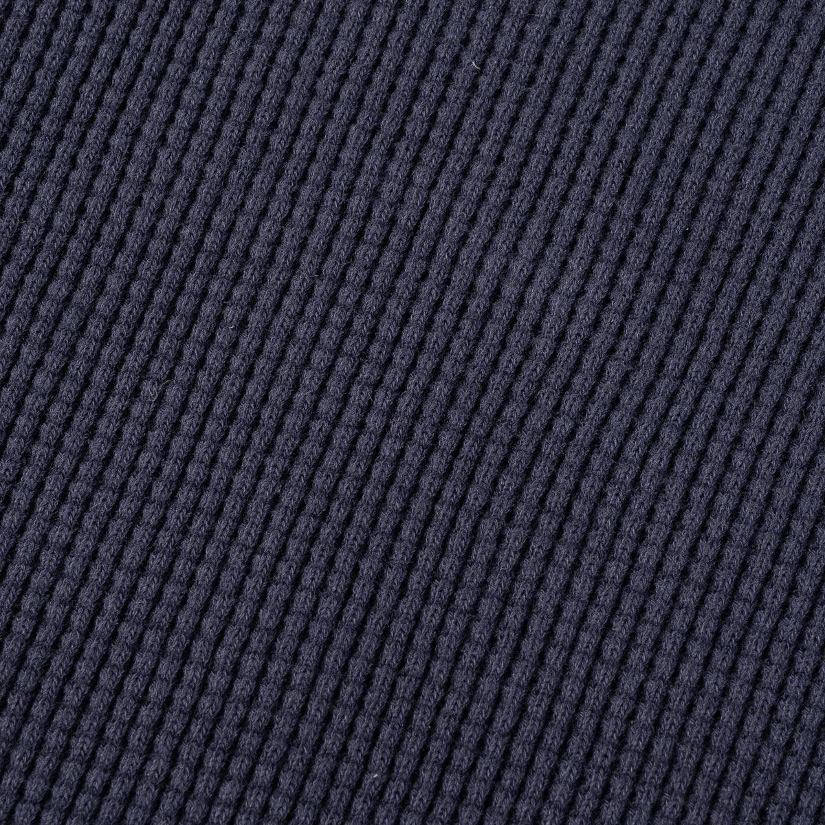 Image showing the IHTL-1301-NAV - Waffle Knit Thermal Longsleeve Navy which is a T-Shirts described by the following info Back In, IHSALE_M23, Iron Heart, Released, T-Shirts, Tops and sold on the IRON HEART GERMANY online store