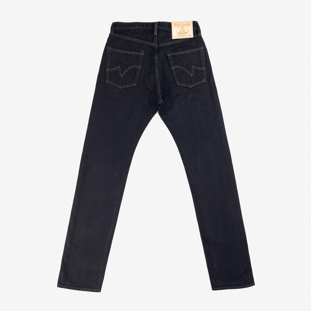 IH-888S-21od- Iron Heart 21 oz Selvedge Denim Tapered Jeans