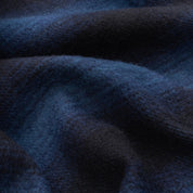Image showing the IHSH-264 - Flannel Ombré Check Western Shirt Navy/Black which is a Shirts described by the following info IHSALE, Iron Heart, Released, Shirts, Tops and sold on the IRON HEART GERMANY online store