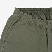 Image showing the IH-729-OLV - Cotton Easy Shorts - Olive which is a Trousers described by the following info Bottoms, Iron Heart, Released, Trousers and sold on the IRON HEART GERMANY online store