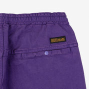 Image showing the IH-729-PUR - Cotton Easy Shorts - Purple which is a Trousers described by the following info Bargain, Released and sold on the IRON HEART GERMANY online store