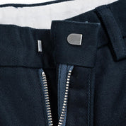 Image showing the IH-731-NAV - 12oz Heavy Cotton Relaxed Fit Chinos - Navy which is a Trousers described by the following info Bottoms, Iron Heart, Released, Trousers and sold on the IRON HEART GERMANY online store
