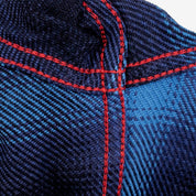 Image showing the IHSH-348-IND - 9oz Selvedge Ombré Check Western Shirt - Indigo which is a Shirts described by the following info Iron Heart, Released, Shirts, Tops and sold on the IRON HEART GERMANY online store
