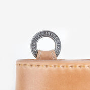 Image showing the IHG-02-NAT - Medium Shell Cordovan Wallet - Natural which is a WALLETS AND CHAINS described by the following info Accessories, Iron Heart, Released, WALLETS AND CHAINS and sold on the IRON HEART GERMANY online store