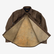 Image showing the IHSB-BIGBUCK-OLV - Deerskin Western Shirt 'The Big Buck' - Olive which is a Shirts described by the following info Iron Heart, Released, Shirts, Tops and sold on the IRON HEART GERMANY online store