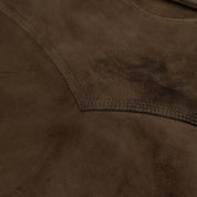 Image showing the IHSB-BIGBUCK-OLV - Deerskin Western Shirt 'The Big Buck' - Olive which is a Shirts described by the following info Iron Heart, Released, Shirts, Tops and sold on the IRON HEART GERMANY online store
