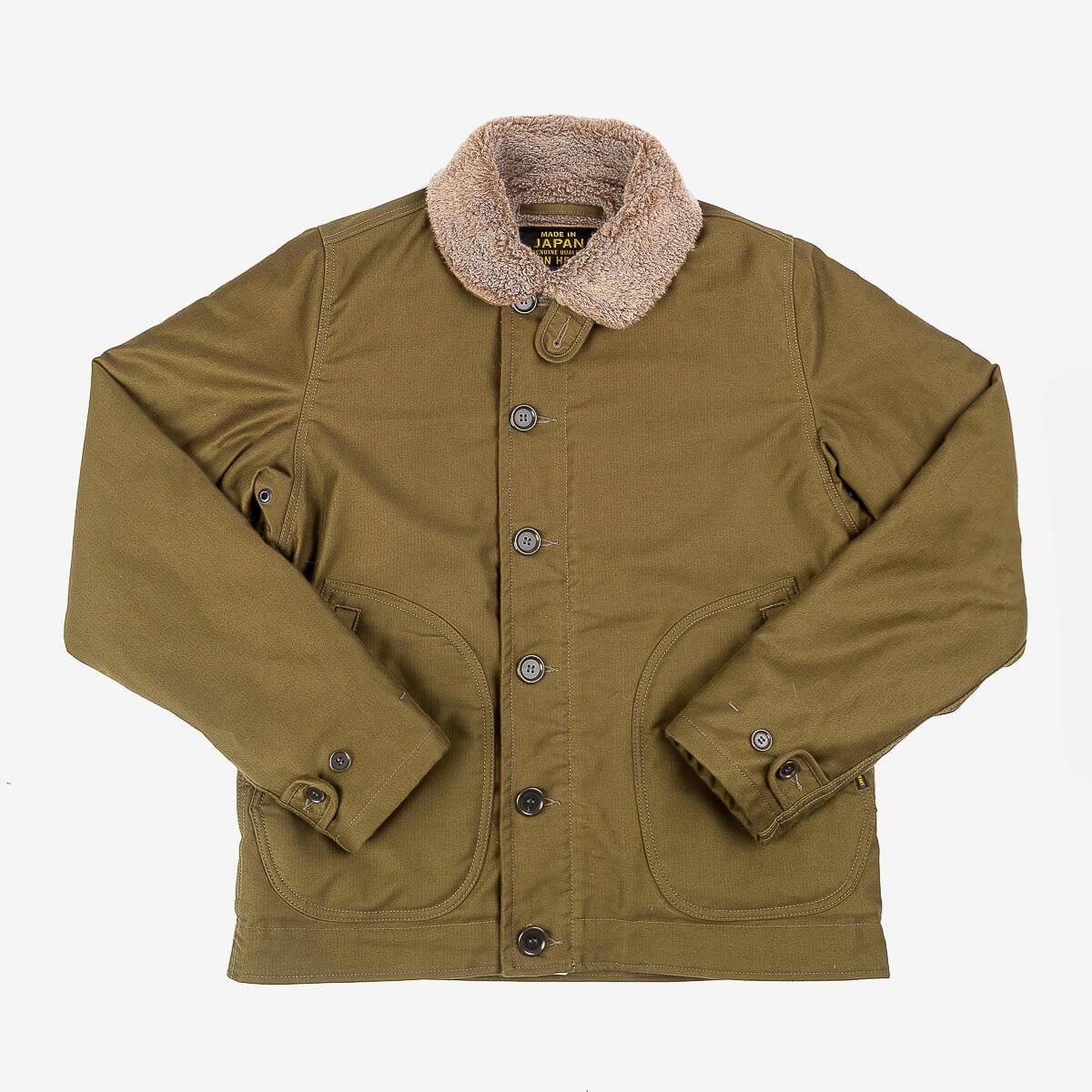IHM-35-ODG - Whipcord N1 Deck Jacket - Olive