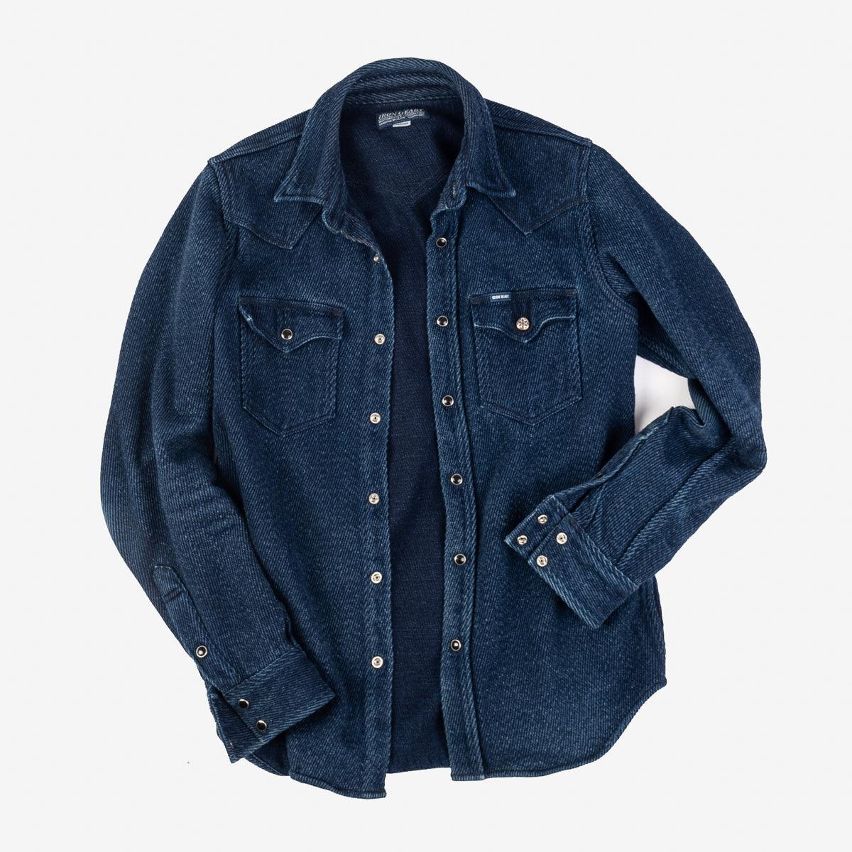 IHSH-208-IND - Kersey Western Shirt - Indigo – IRON HEART GERMANY
