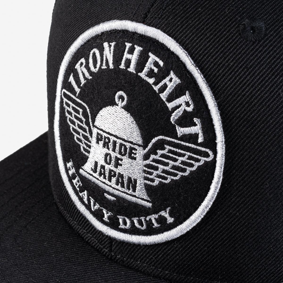 IHC-18-POJ - Iron Heart 'Pride Of Japan' Snapback Cap Black