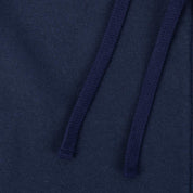 Image showing the IHSW-10-NAV - 14oz Ultra Heavyweight Loopwheel Cotton Hoodie Navy which is a Sweatshirts described by the following info IHSALE, Iron Heart, Released, Sweatshirts, Tops and sold on the IRON HEART GERMANY online store