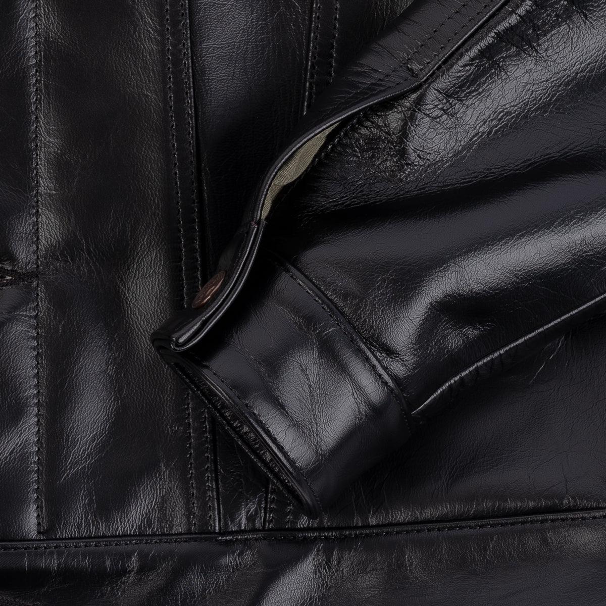 IHJ-64-BLK - Horsehide Modified Type III Jacket - Black – IRON