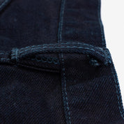 Image showing the IH-555S-14ii - 14oz Selvedge Denim Super Slim Cut Jeans - Indigo/Indigo which is a Jeans described by the following info 555, IHSALE_M23, Iron Heart, Jeans, Released, Slim and sold on the IRON HEART GERMANY online store