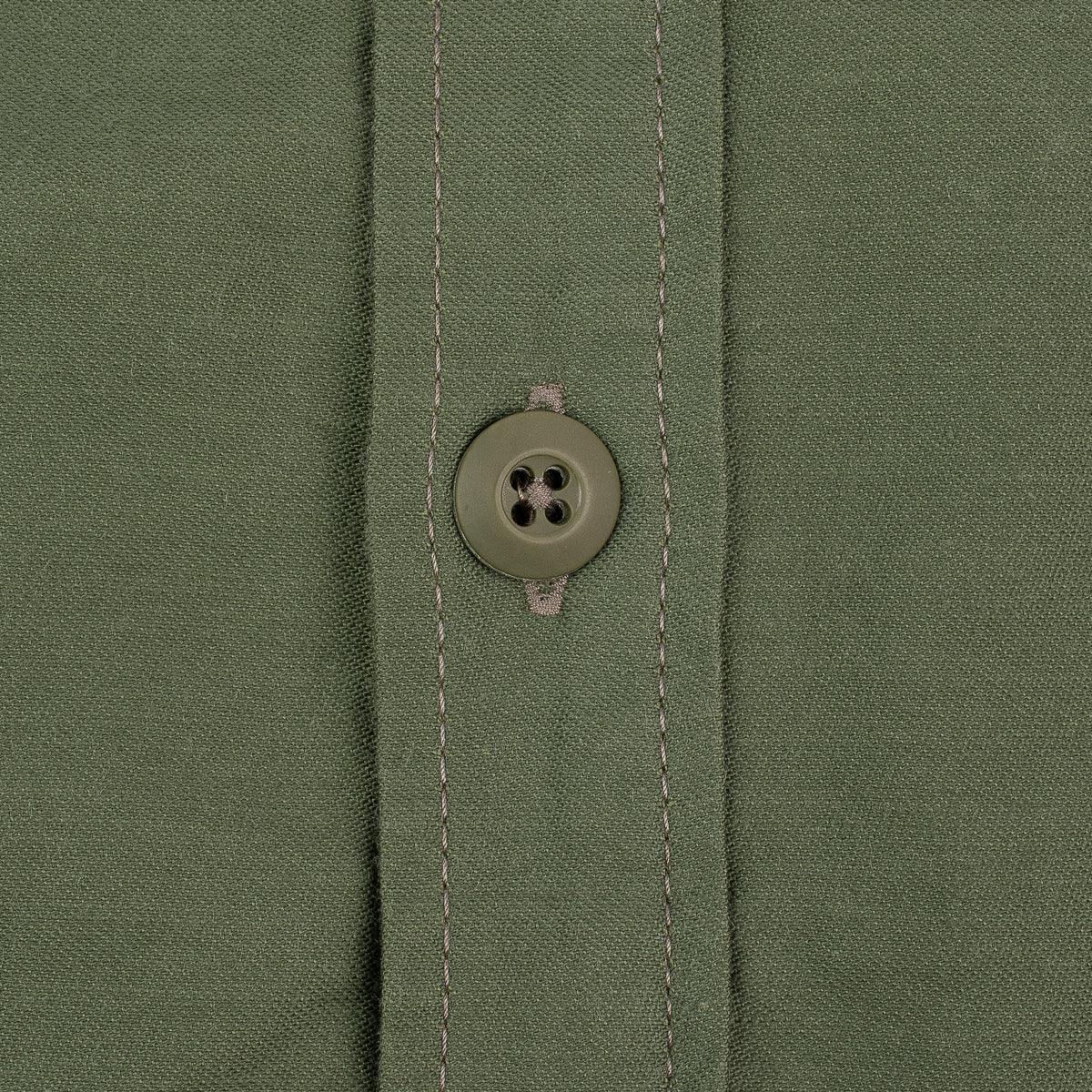 IHSH-328-GRN - 7oz Back Satin Military CPO Shirt - Green