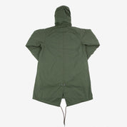 Image showing the IHM-38-OLV - 5oz Quilted Lining M-51 Type Field Coat - Olive which is a Jackets described by the following info IHSALE_M23, Iron Heart, Jackets, Released, Tops and sold on the IRON HEART GERMANY online store