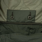 Image showing the IHM-38-OLV - 5oz Quilted Lining M-51 Type Field Coat - Olive which is a Jackets described by the following info IHSALE_M23, Iron Heart, Jackets, Released, Tops and sold on the IRON HEART GERMANY online store