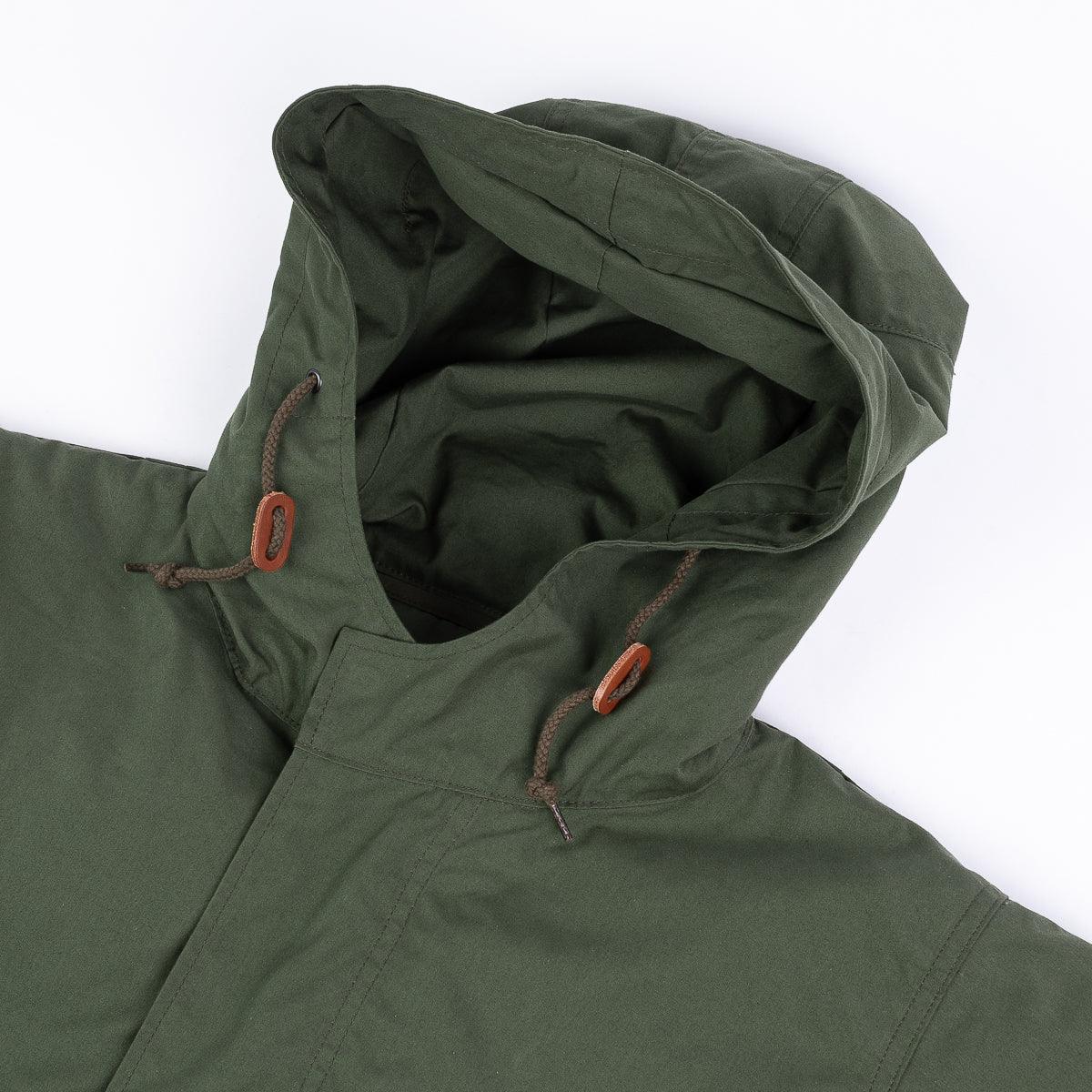 Image showing the IHM-38-OLV - 5oz Quilted Lining M-51 Type Field Coat - Olive which is a Jackets described by the following info IHSALE_M23, Iron Heart, Jackets, Released, Tops and sold on the IRON HEART GERMANY online store