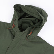 Image showing the IHM-38-OLV - 5oz Quilted Lining M-51 Type Field Coat - Olive which is a Jackets described by the following info IHSALE_M23, Iron Heart, Jackets, Released, Tops and sold on the IRON HEART GERMANY online store
