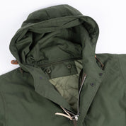 Image showing the IHM-38-OLV - 5oz Quilted Lining M-51 Type Field Coat - Olive which is a Jackets described by the following info IHSALE_M23, Iron Heart, Jackets, Released, Tops and sold on the IRON HEART GERMANY online store