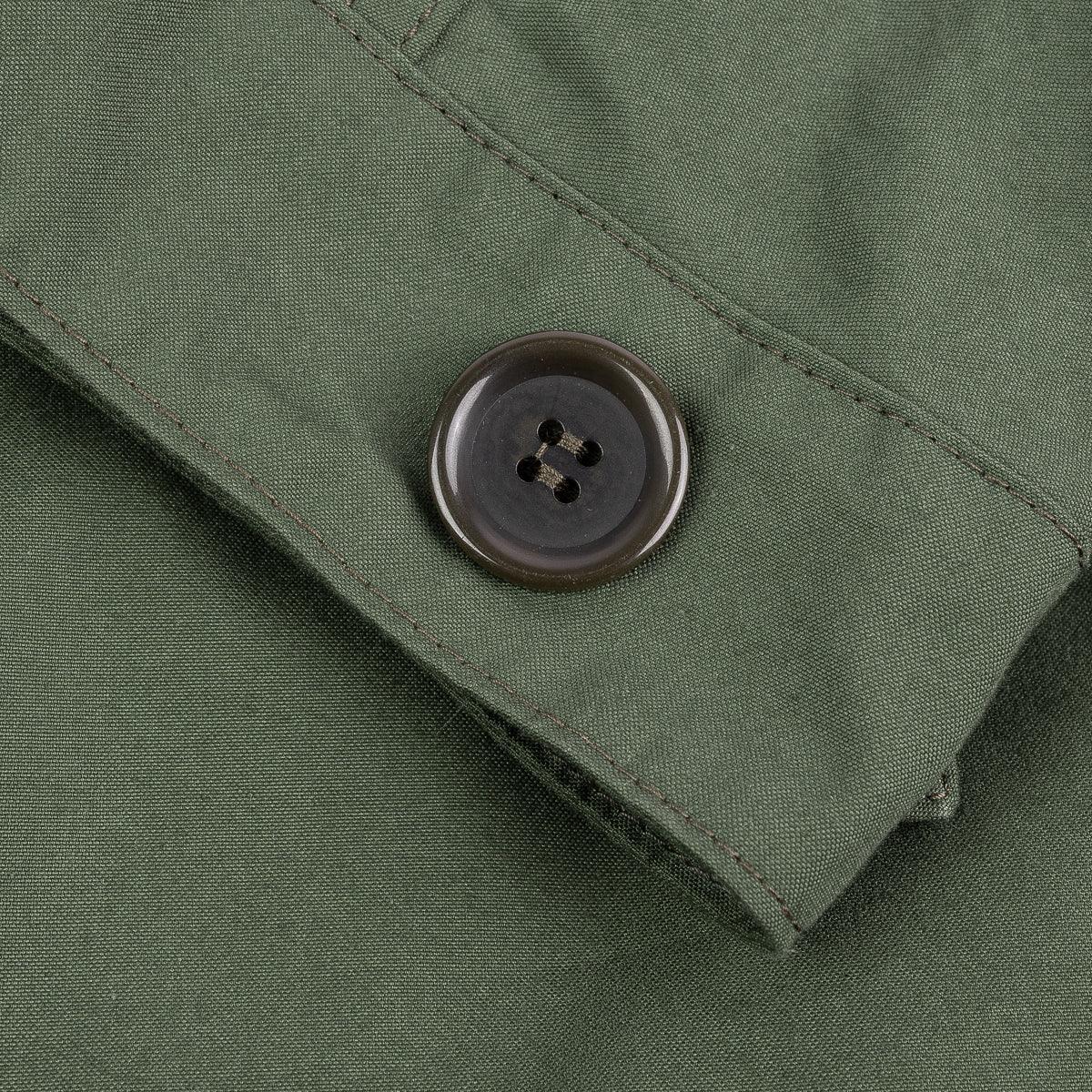 Image showing the IHM-38-OLV - 5oz Quilted Lining M-51 Type Field Coat - Olive which is a Jackets described by the following info IHSALE_M23, Iron Heart, Jackets, Released, Tops and sold on the IRON HEART GERMANY online store
