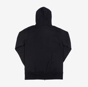 Image showing the IHSW-10-BLK - 14oz Ultra Heavyweight Cotton Zip Up Hoodie Black which is a Sweatshirts described by the following info IHSALE, Iron Heart, Released, Sweatshirts, Tops and sold on the IRON HEART GERMANY online store
