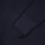 Image showing the IHTL-1301-NAV - Waffle Knit Thermal Longsleeve Navy which is a T-Shirts described by the following info Back In, IHSALE_M23, Iron Heart, Released, T-Shirts, Tops and sold on the IRON HEART GERMANY online store