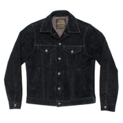 Image showing the IHJ-49-BLK - Split Steer Modified Type III Jacket - Black which is a LEATHER JACKETS described by the following info Iron Heart, Jackets, LEATHER JACKETS, Released, Tops and sold on the IRON HEART GERMANY online store