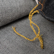 Image showing the IHSH-33-BLK - 12oz Selvedge Denim Western Shirt - Black which is a Shirts described by the following info IHSALE_M23, Iron Heart, Released, Shirts, Tops and sold on the IRON HEART GERMANY online store