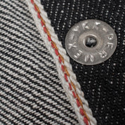 Image showing the IHSH-33-BLK - 12oz Selvedge Denim Western Shirt - Black which is a Shirts described by the following info IHSALE_M23, Iron Heart, Released, Shirts, Tops and sold on the IRON HEART GERMANY online store