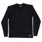 Image showing the IHTL-1501-BLK - 11oz Crew Neck Sweater Black which is a Sweatshirts described by the following info Iron Heart, Released, Sweatshirts, Tops and sold on the IRON HEART GERMANY online store