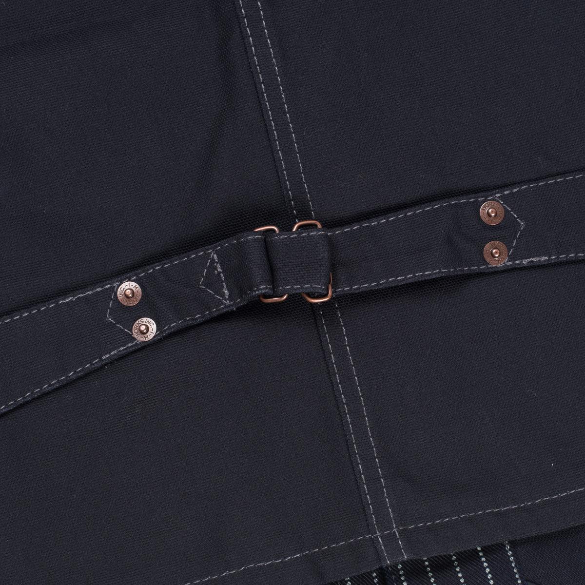 Image showing the IHV-02-IND - 12oz Wabash/Duck Work Vest- Indigo/Navy which is a Vests described by the following info Iron Heart, Released, Tops, Vests and sold on the IRON HEART GERMANY online store