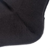Image showing the IHG-030-BLK - Iron Heart Boot Socks - Black which is a Socks described by the following info Footwear, Iron Heart, Released, Socks and sold on the IRON HEART GERMANY online store