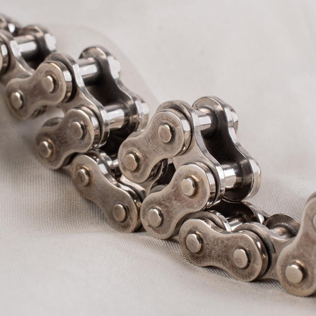 Image showing the IHSI-02 - "Motorcycle Chain" Bracelet Sterling Silver which is a Jewellery described by the following info Accessories, Iron Heart, Jewellery, Released and sold on the IRON HEART GERMANY online store