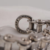 Image showing the IHSI-02 - "Motorcycle Chain" Bracelet Sterling Silver which is a Jewellery described by the following info Accessories, Iron Heart, Jewellery, Released and sold on the IRON HEART GERMANY online store