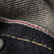 Image showing the IH-555S-142 - 14oz Selvedge Denim Super Slim Cut Jeans - Indigo which is a Jeans described by the following info 555, Bottoms, Iron Heart, Jeans, Released, Slim and sold on the IRON HEART GERMANY online store