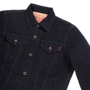 Image showing the IH-526J-142OD - 14oz Selvedge Denim Type III Jacket - Overdyed Indigo which is a Jackets described by the following info Iron Heart, Jackets, Released, Tops and sold on the IRON HEART GERMANY online store