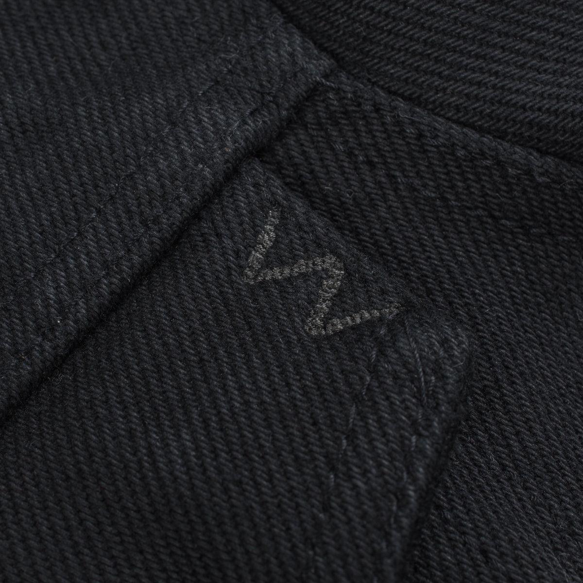Image showing the IH-9526PJ - 21oz Denim Type III Jacket Superblack which is a Jackets described by the following info Iron Heart, Jackets, Released, Tops and sold on the IRON HEART GERMANY online store