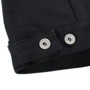 Image showing the IH-9526PJ - 21oz Denim Type III Jacket Superblack which is a Jackets described by the following info Iron Heart, Jackets, Released, Tops and sold on the IRON HEART GERMANY online store