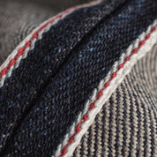 Image showing the IH-666S-142 - 14oz Selvedge Denim Slim Straight Cut Jeans - Indigo which is a Jeans described by the following info 666, Bottoms, Iron Heart, Jeans, Released, Slim, Straight and sold on the IRON HEART GERMANY online store
