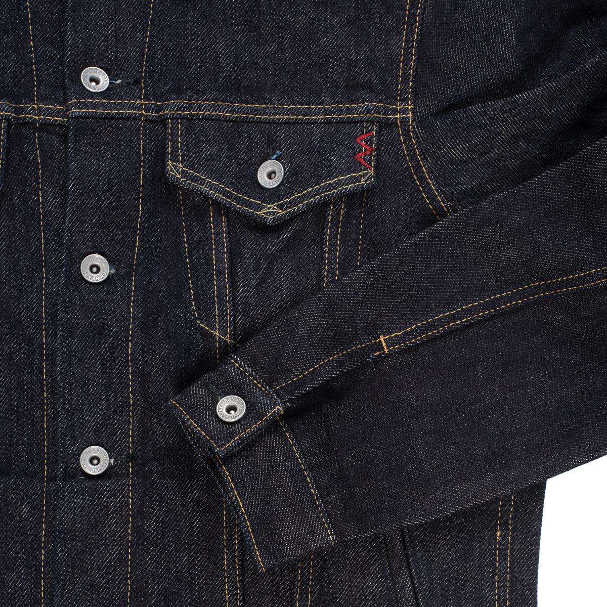 Image showing the IH-526PJ - 21oz Selvedge Denim Type III Jacket Indigo which is a Jackets described by the following info Iron Heart, Jackets, Released, Tops and sold on the IRON HEART GERMANY online store