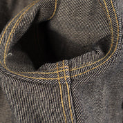 Image showing the IH-526L - 19oz Left-Hand Twill Selvedge Denim Type III Jacket - Indigo washed which is a Jackets described by the following info Bargain, Iron Heart, Jackets, Released, Tops and sold on the IRON HEART GERMANY online store