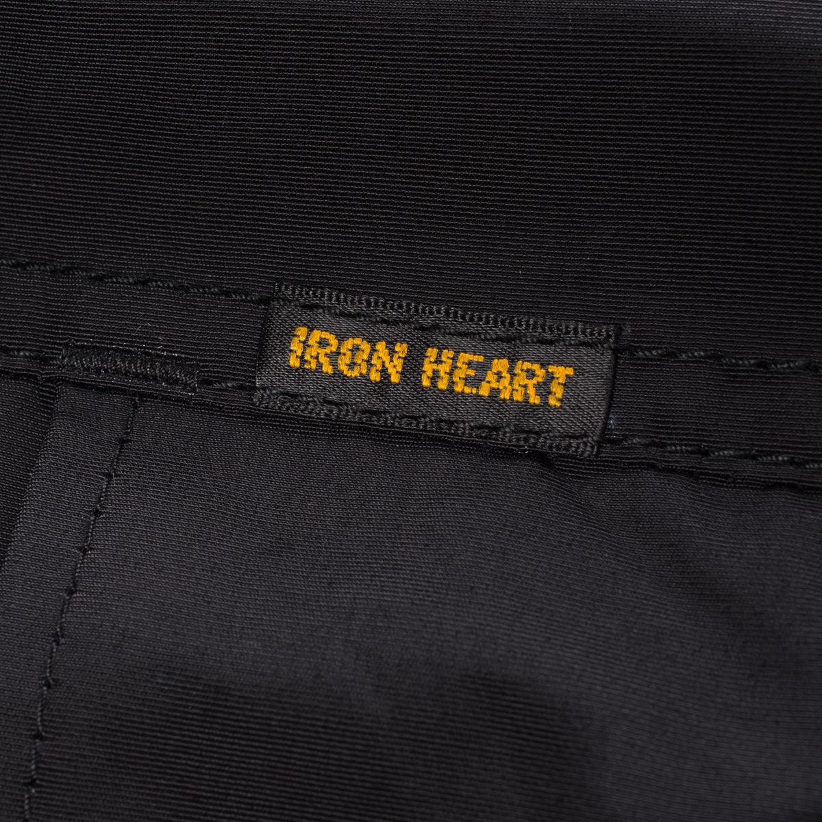 Image showing the IHJ-75-BLK - PrimaLoft® Mountain Parka Black which is a Jackets described by the following info Iron Heart, Jackets, Released, Tops and sold on the IRON HEART GERMANY online store