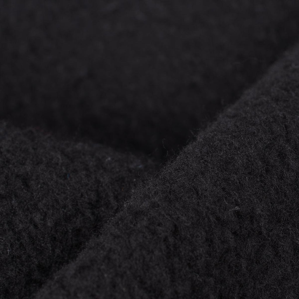 Image showing the IHSW-11-BLK - 14oz Ultra Heavyweight Loopwheel Cotton Zip Up Sweater Black which is a Sweatshirts described by the following info IHSALE, Iron Heart, Released, Sweatshirts, Tops and sold on the IRON HEART GERMANY online store