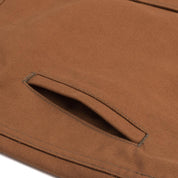 Image showing the IHSH-189-BRN - 17oz Duck Work Shirt Style CPO Brown which is a Shirts described by the following info Iron Heart, Released, Shirts, Tops and sold on the IRON HEART GERMANY online store